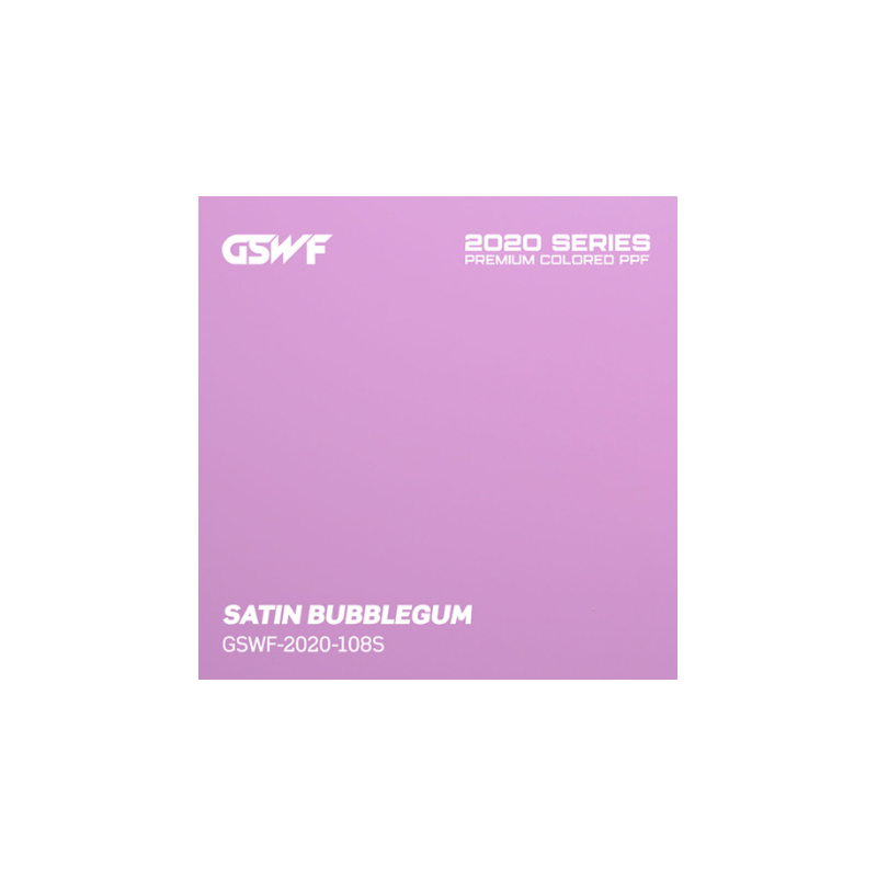 GSWF PPF Infused color Bubblegum - Satiné (semi-brillant)