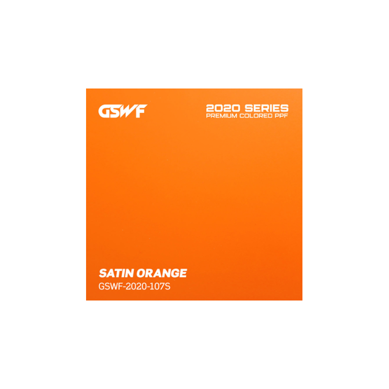 GSWF PPF Infused color Orange - Satiné (semi-brillant)