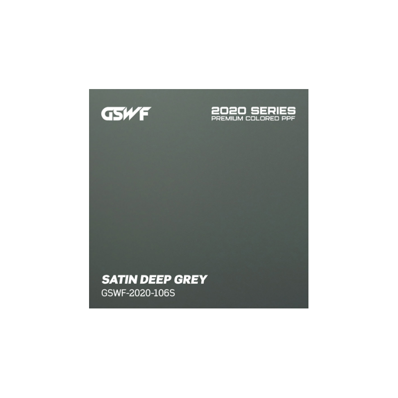 GSWF PPF Infused color Deep Grey - Satiné (semi-brillant)