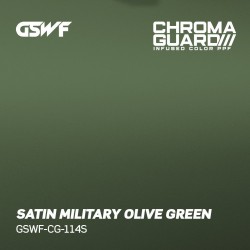 GSWF PPF Infused color Military Olive - Satiné (semi-brillant)