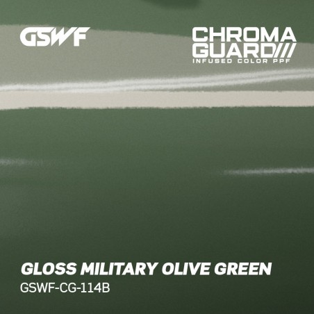 GSWF PPF Infused color Military Olive - Brillant