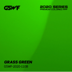 GSWF PPF Infused color Grass Green - Satiné (semi-brillant)