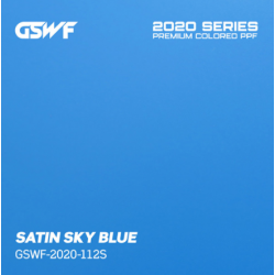 GSWF PPF Infused color Sky Blue - Satiné (semi-brillant)