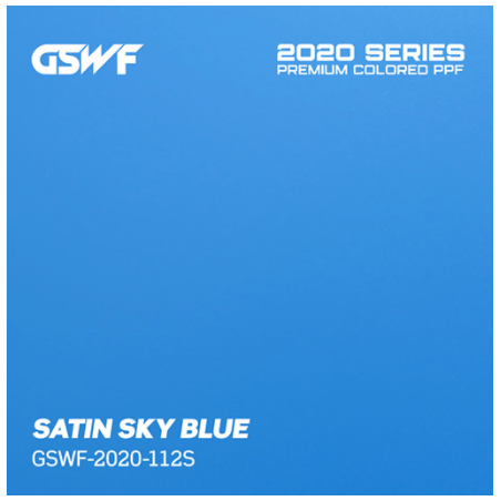 GSWF PPF Infused color Sky Blue - Satiné (semi-brillant)